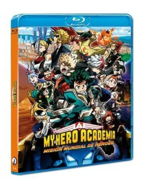 MY HERO ACADEMIA BD MISION MUNDIAL DE HEROES (PELICULA)