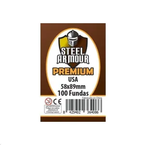 FUNDAS STEEL ARMOUR USA PREMIUM 58X89 (100)