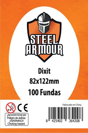 FUNDAS STEEL ARMOUR DIXIT 82X122 MM (100)