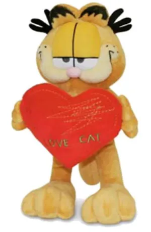 GARFIELD PELUCHE CORAZON 24CM                                              