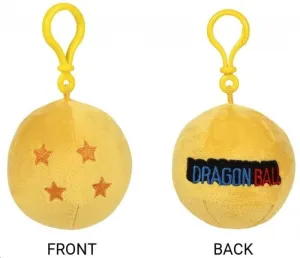 DRAGON BALL LLAVERO PELUCHE BALL 4 ESTRELLAS 10 CM