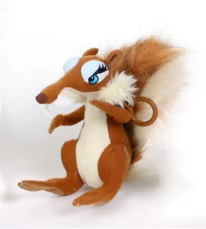 ICE AGE 3 LLAVERO PELUCHE SCRAT 10CM                                       