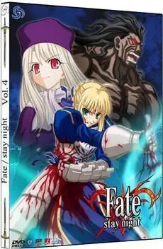 DVD FATE/STAY NIGHT VOL. 04 - CAJA METALICA (2 DVD)                        