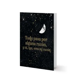 TARJETA AMOR HOROSCOPO NEGRO