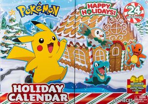 CALENDARIO ADVIENTO POKEMON HAPPY HOLIDAYS