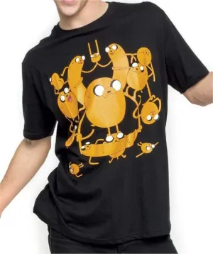 HORA DE AVENTURAS CAMISETA NEGRA JAKE XXL                                  