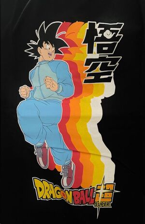 DRAGON BALL SUPER CAMISETA GOKU TRAINING NEGRA M