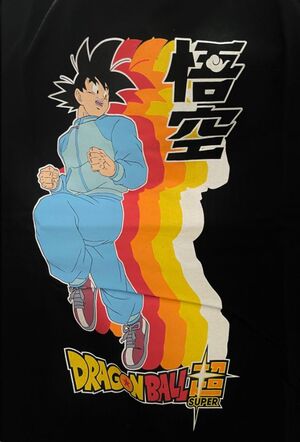 DRAGON BALL SUPER CAMISETA GOKU TRAINING NEGRA XL