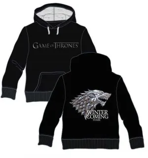 JUEGO DE TRONOS SUDADERA CON GORRO STARK L                                 