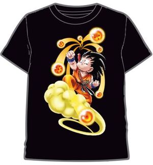 DRAGON BALL Z CAMISETA NEGRA SON GOKU S