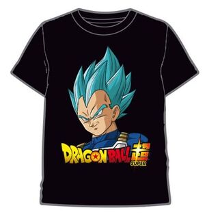 DRAGON BALL Z CAMISETA NEGRA VEGETA SUPER S