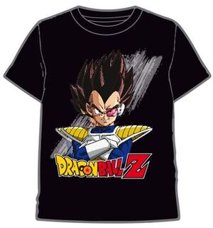 DRAGON BALL Z CAMISETA NEGRA VEGETA XXL