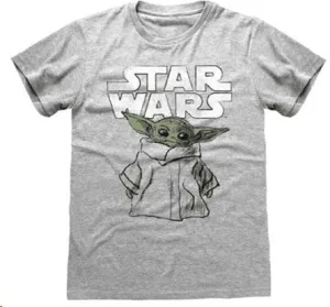 STAR WARS THE MANDALORIAN CAMISETA GRIS BABY YODA S