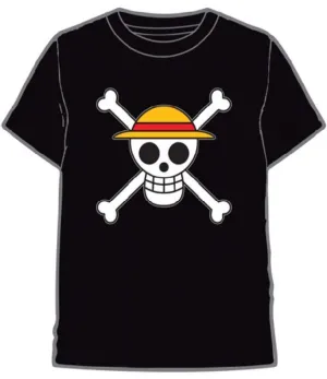 ONE PIECE CAMISETA NEGRA SKULL XL