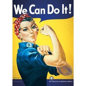 POSTER WE CAN DO IT 61 X 91,5 CM