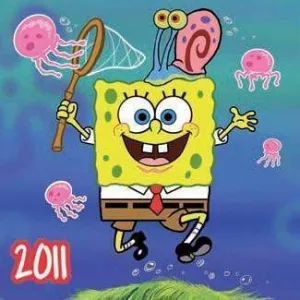CALENDARIO 2011 BOB ESPONJA MEDUSAS                                        