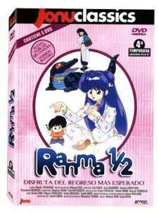 DVD RANMA 1/2 - JONU CLASSICS - 4ª TEMP (5 DVD)                            