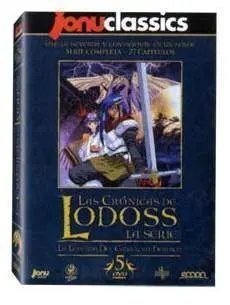 DVD LAS CRONICAS DE LODOSS - SERIE COMPLETA (5 DVD) - JONU CLASSICS        