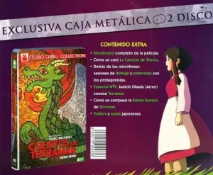 DVD CUENTOS DE TERRAMAR ED. CAJA METALICA                                  