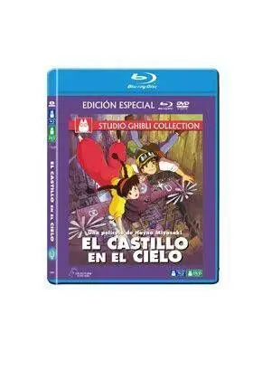 EL CASTILLO EN EL CIELO COMBO BLU RAY DVD                                  