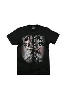 THE WALKING DEAD DON´T OPEN AMC CAMISETA NEGRA CHICO TALLA M               