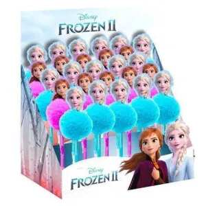 FROZEN 2 BOLIGRAFOS POMPON (2 MODELOS DIFERENTES)