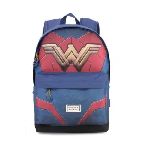WONDER WOMAN MOCHILA HS EMBLEM                                             