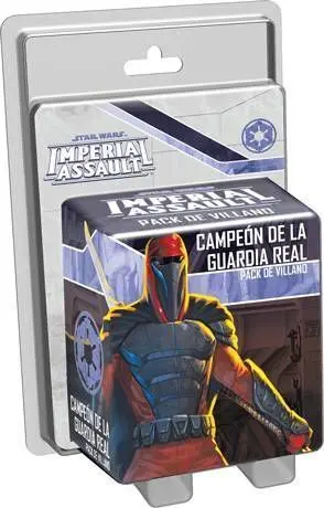 STAR WARS: IMPERIAL ASSAULT - CAMPEON DE LA GUARDIA REAL - PACK DE VILLANO 