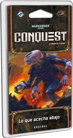 WARHAMMER 40000 CONQUEST LCG: LO QUE ACECHA ABAJO - ASALTO PLANETARIO      