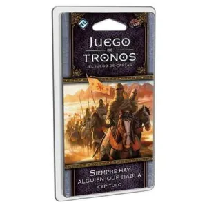 JUEGO DE TRONOS LCG - SIEMPRE HAY ALGUIEN QUE HABLA / BANDADA DE CUERVOS JUEGO DE TRONOS LCG - SIEMPRE HAY ALGUIEN QUE HABLA / BANDADA DE CUERVOS