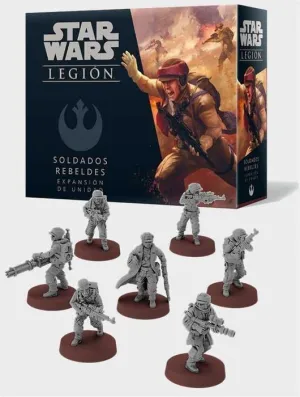 STAR WARS LEGION SOLDADOS REBELDES                                         