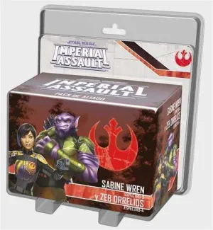 STAR WARS: IMPERIAL ASSAULT - SABINE WREN Y ZEB ORELLIOS                   
