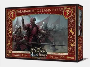 CANCION DE HIELO Y FUEGO: JUEGO DE MINIATURAS ALABARDEROS LANNISTER        