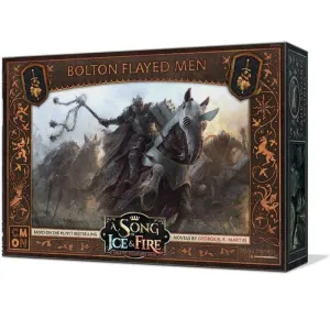CANCION DE HIELO Y FUEGO: JUEGO DE MINIATURAS. DESOLLADOS BOLTON           