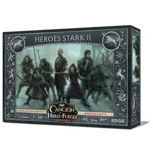 CANCION DE HIELO Y FUEGO: JUEGO DE MINIATURAS. HEROES STARK II             