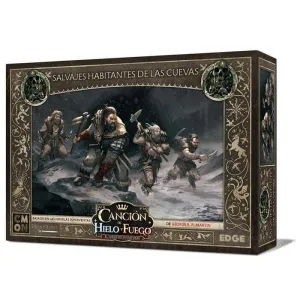 CANCION DE HIELO Y FUEGO: JUEGO DE MINIATURAS SALVAJES HABITANTES CUEVAS   