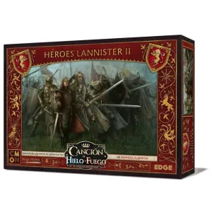 CANCION DE HIELO Y FUEGO: JUEGO DE MINIATURAS. HEROES LANNISTER II         