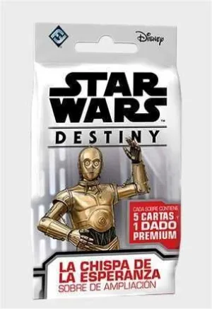 STAR WARS DESTINY LA CHISPA DE LA ESPERANZA SOBRE AMPLIACION               