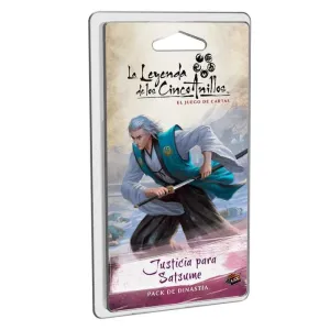 LA LEYENDA DE LOS CINCO ANILLOS LCG JUSTICIA PARA SATSUME LA LEYENDA DE LOS CINCO ANILLOS LCG JUSTICIA PARA SATSUME