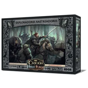 CANCION DE HIELO Y FUEGO: JUEGO DE MINIATURAS EXPLORADORES RASTREADORES    