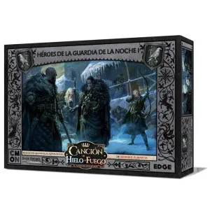 CANCION DE HIELO Y FUEGO: JUEGO DE MINIATURAS. HEROES GUARDIA NOCHE I      