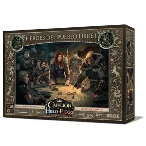 CANCION DE HIELO Y FUEGO: JUEGO DE MINIATURAS. HEROES PUEBLO LIBRE I       