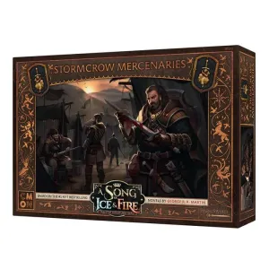 CANCION DE HIELO Y FUEGO: JUEGO DE MINIATURAS - MERCENARIOS DE LOS CUERVOS DE TORMENTA