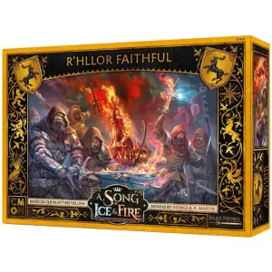 CANCION DE HIELO Y FUEGO: JUEGO DE MINIATURAS. ADEPTOS DE R'HLLOR
