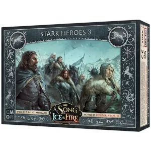 CANCION DE HIELO Y FUEGO: JUEGO DE MINIATURAS. HÉROES STARK III