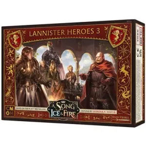 CANCION DE HIELO Y FUEGO: JUEGO DE MINIATURAS. HÉROES LANNISTER III