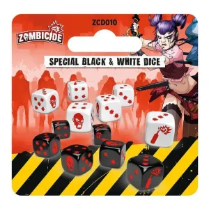 ZOMBICIDE 2E: SPECIAL B/W DICE