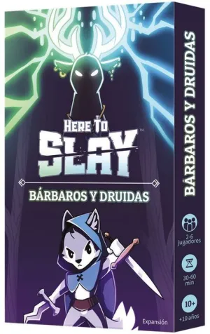 HERE TO SLAY: BÁRBAROS Y DRUIDAS