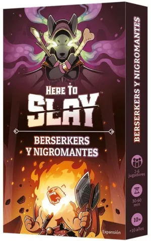 HERE TO SLAY: BERSERKERS Y NIGROMANTES
