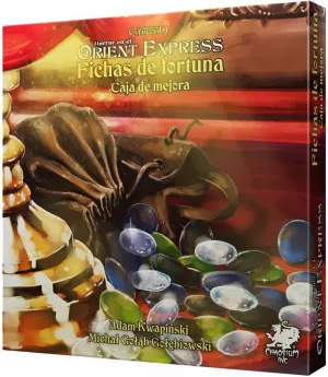 HORROR EN EL ORIENT EXPRESS: EL JUEGO DE MESA FICHAS DE FORTUNA